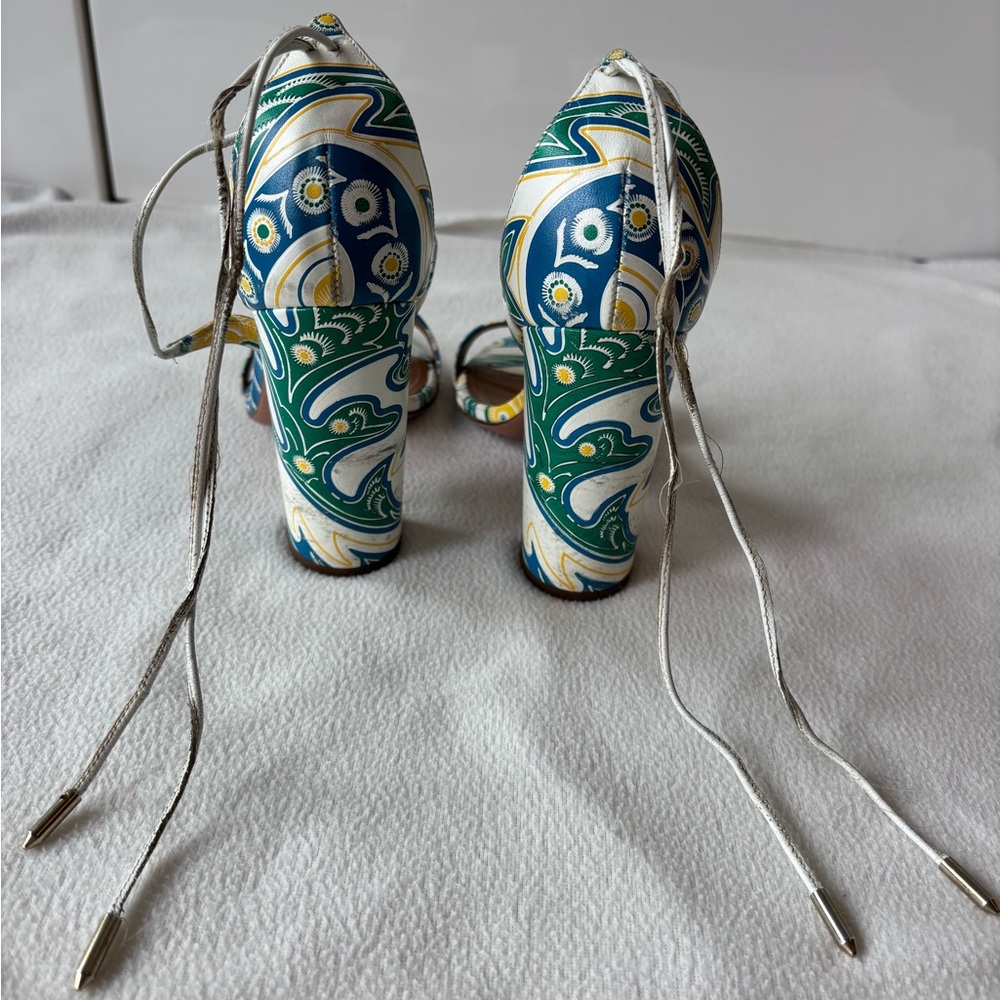 Aquazzura Tie-up ‘Lily’ Sandals - Picture 6 of 9